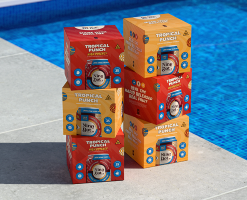 Nine Dot Releases High-Potency 12oz Cans and Four Pack Options